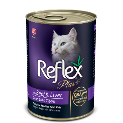REFLEX PLUS CAT ADULT LIVER & BEEF 400 GR