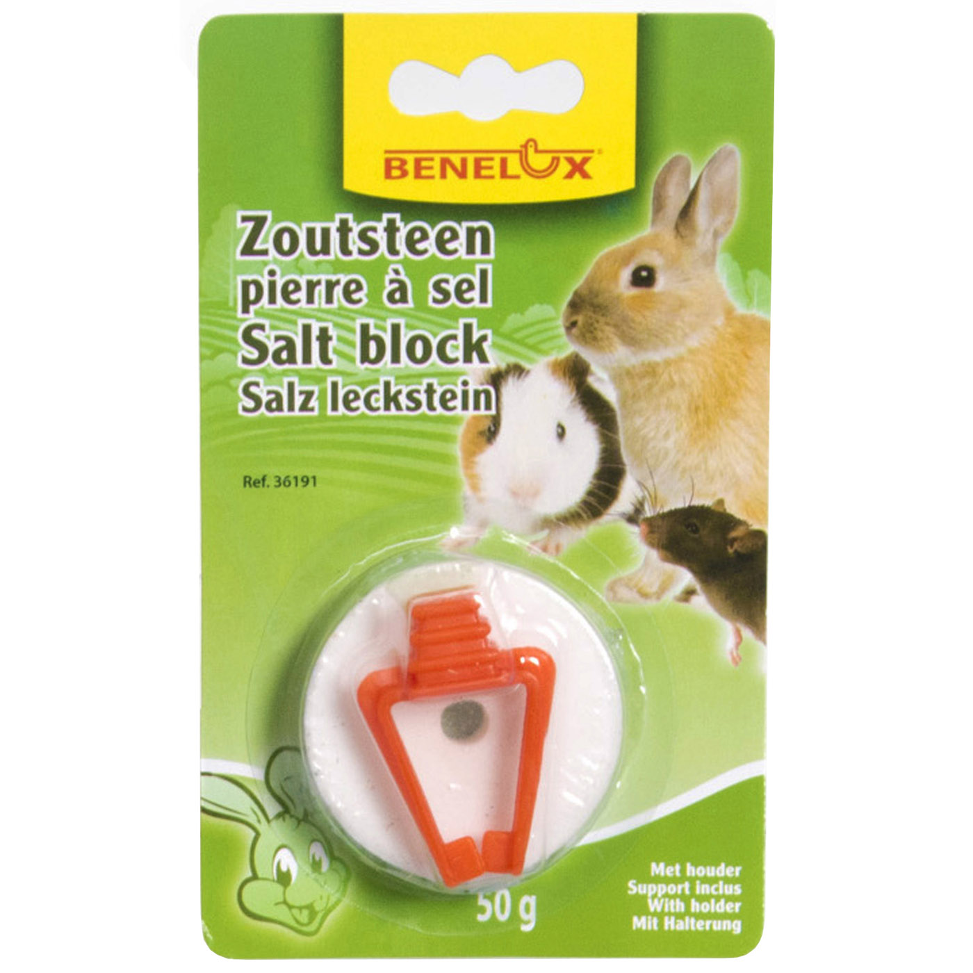 SALT BLOC 50 G RODENTS + HOLDER BLISTER