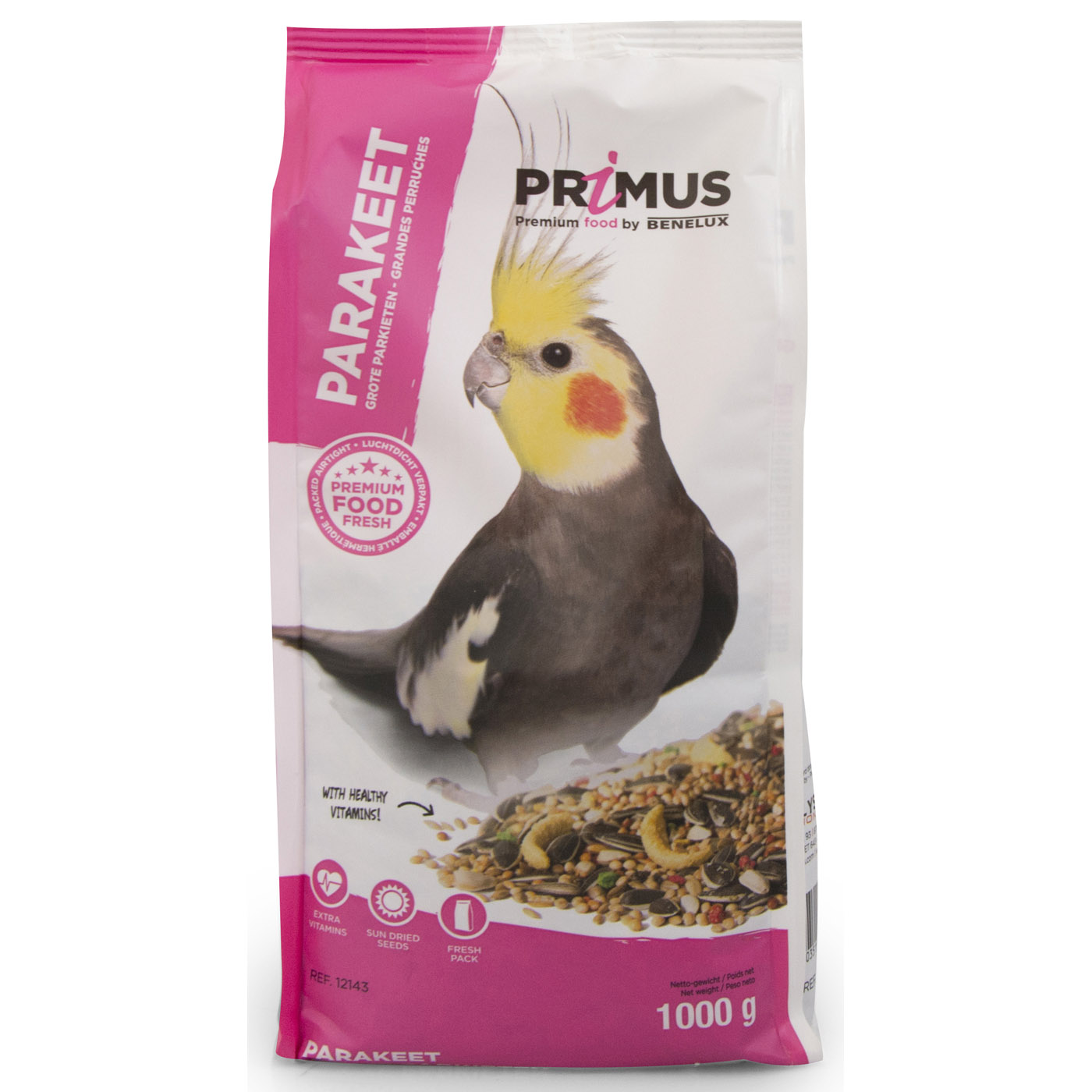 MIXTURE FOR PARAKEETS 1000G PRIMUS