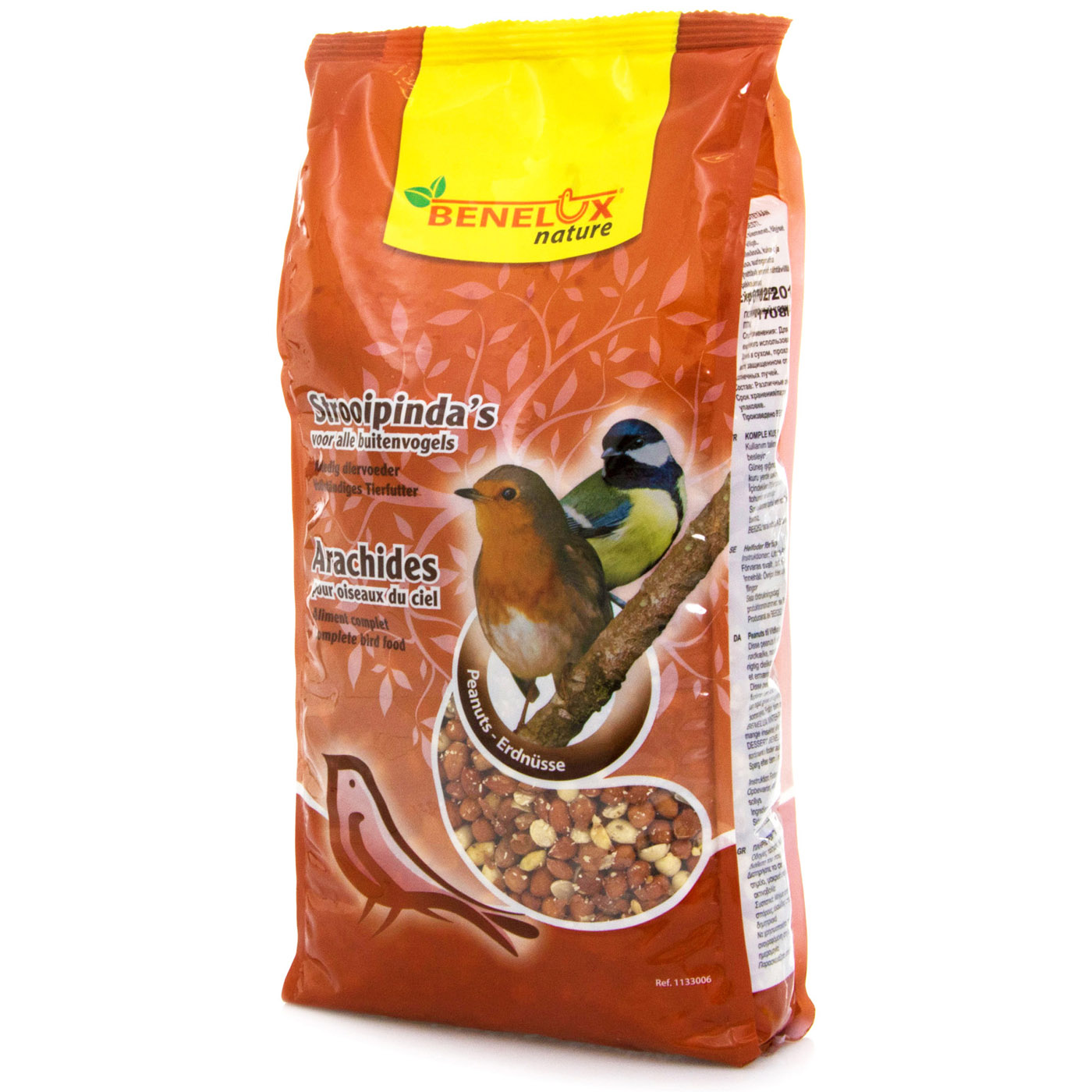 ARACHIDES DECORTIQUEES 2KG POUR TOUS LES OISEAUX DE JARDIN