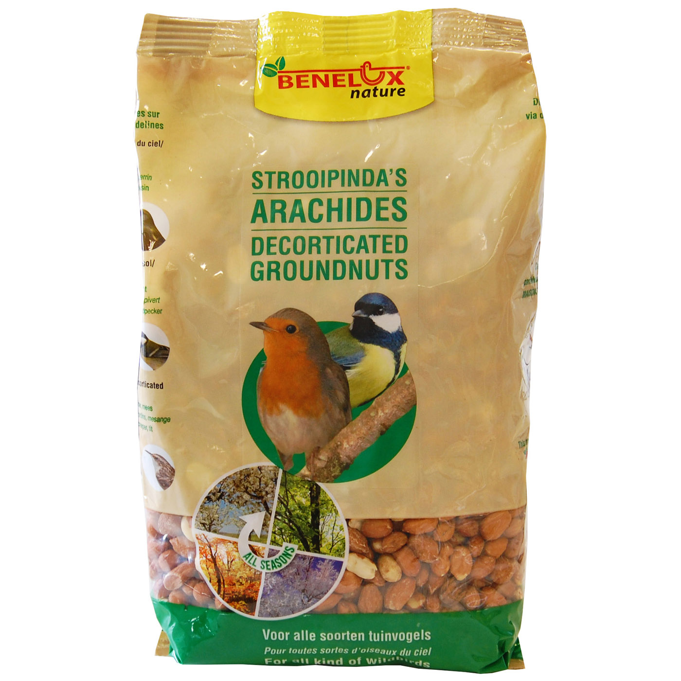 BNL NATURE ARACHIDES DECORTIQUEES 900G