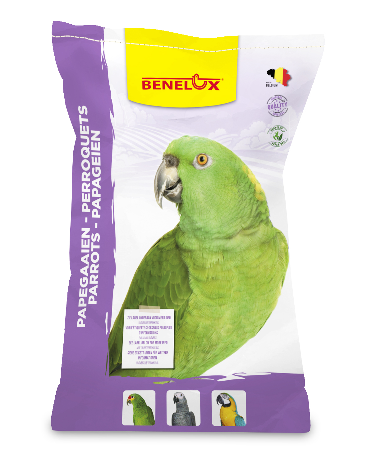 MIXTURE FOR PARROTS 15 KG PAPER BAG