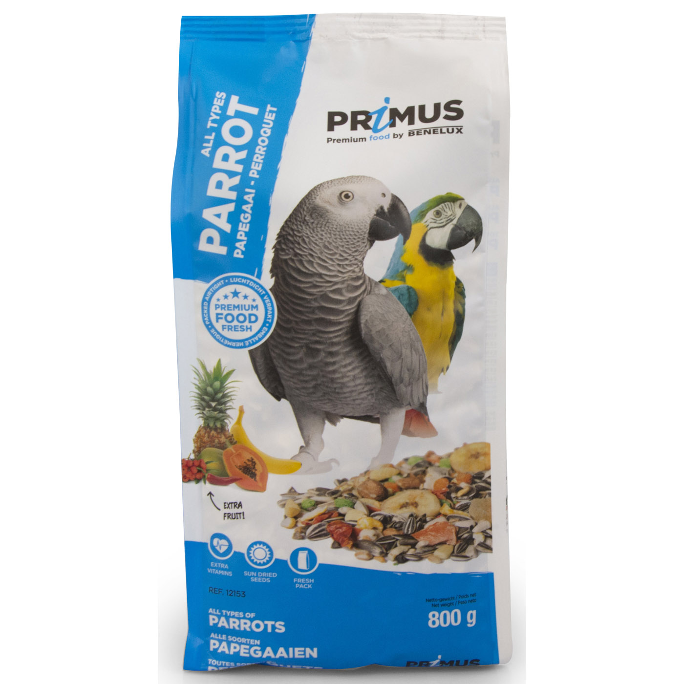 MIXTURE FOR PARROTS 800G PRIMUS