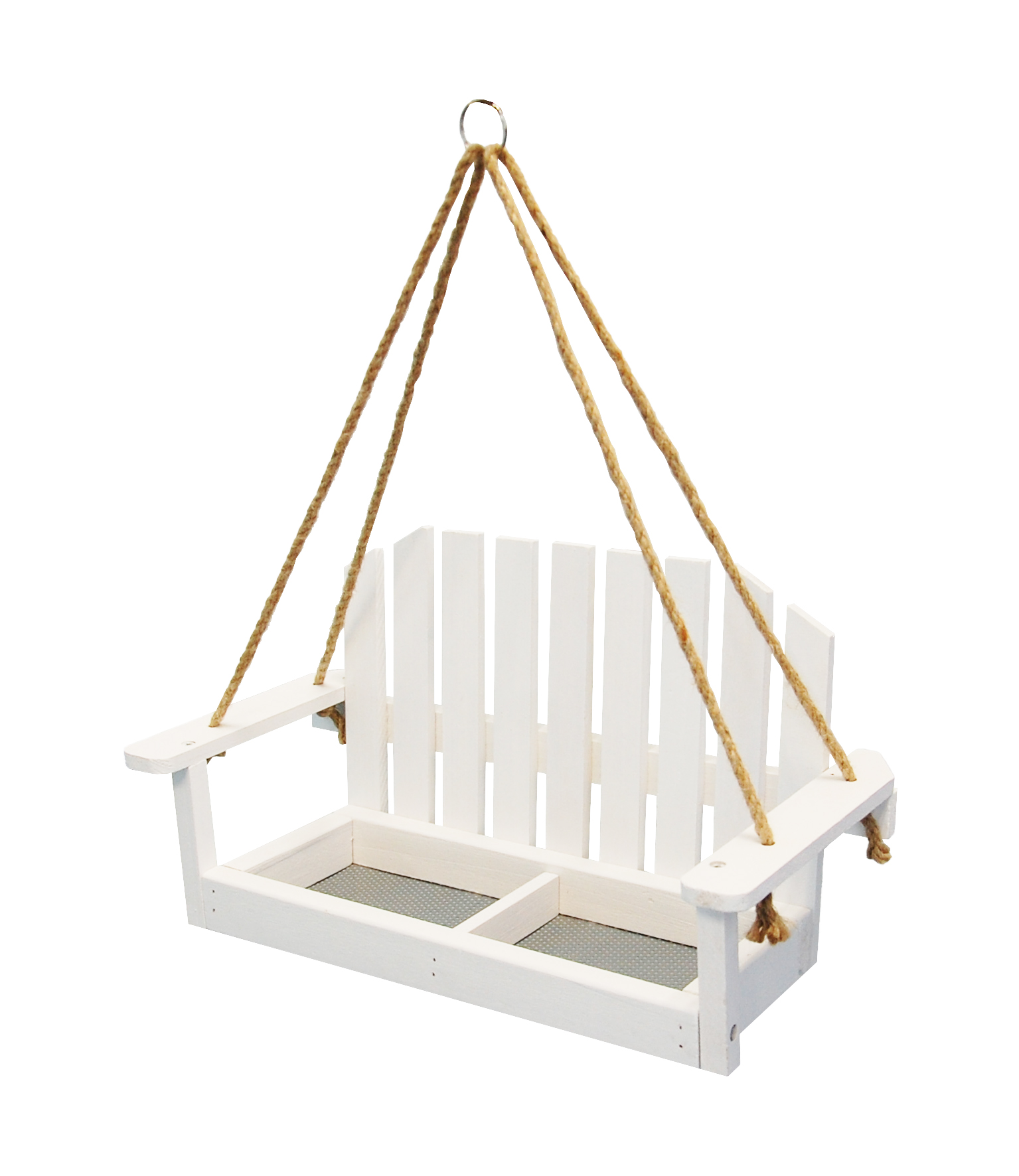 BENCH WHITE COLOR 38 X 19,5 X 21 CM