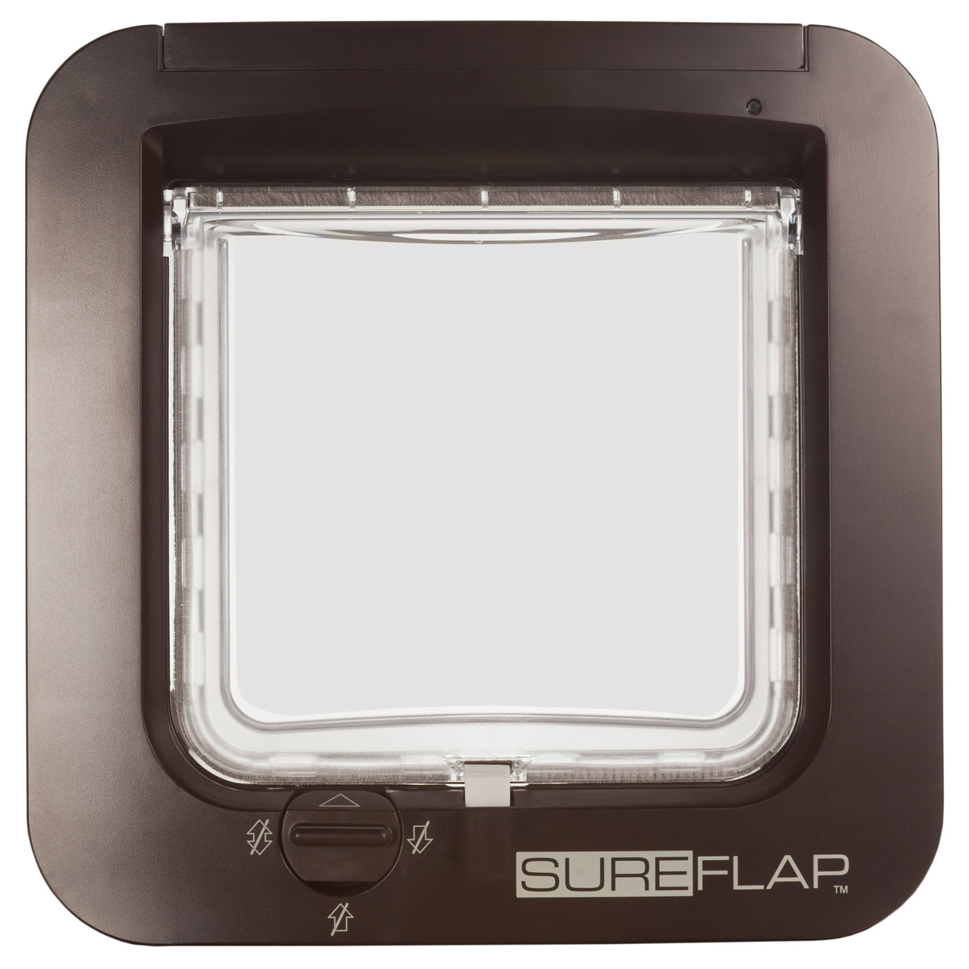 SUREFLAP MICROCHIP CAT FLAP - BROWN