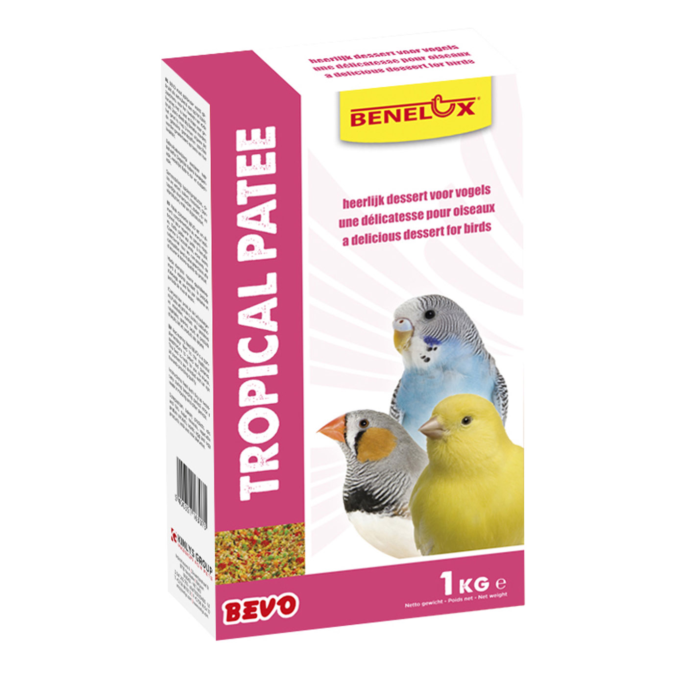 BEVO TROPICAL PATE 1 KG BOÎTE