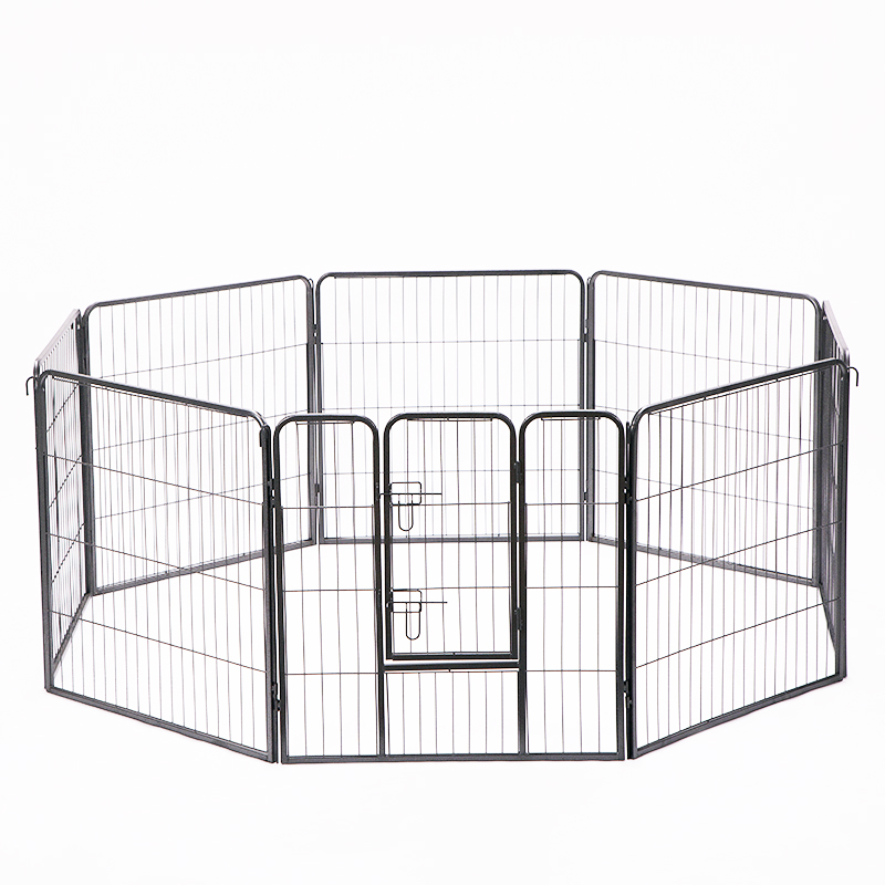 SQUARE TUBE PET PLAYPEN MEDIUM 80X80CM 8 PANELS