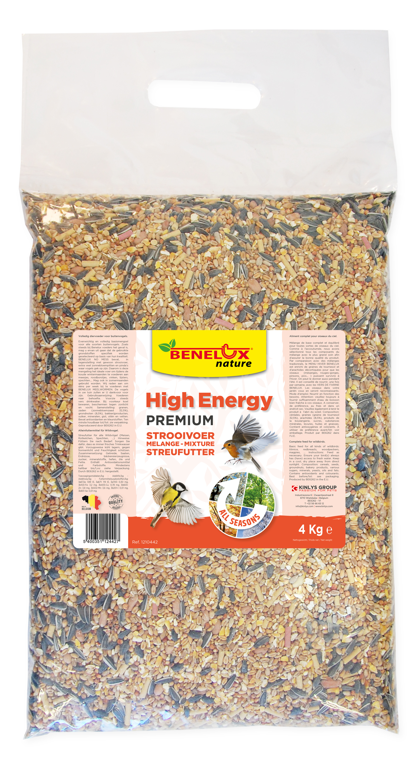 STROOIVOER 4KG HIGH ENERGY