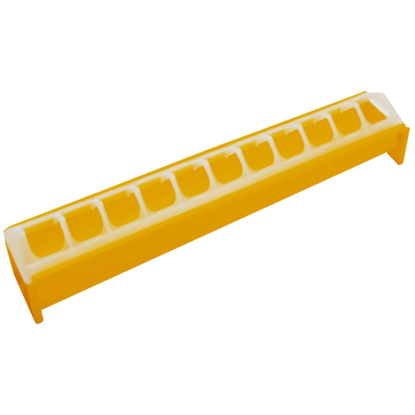 FEEDER PLASTIC YELLOW 40 CM (0443A)