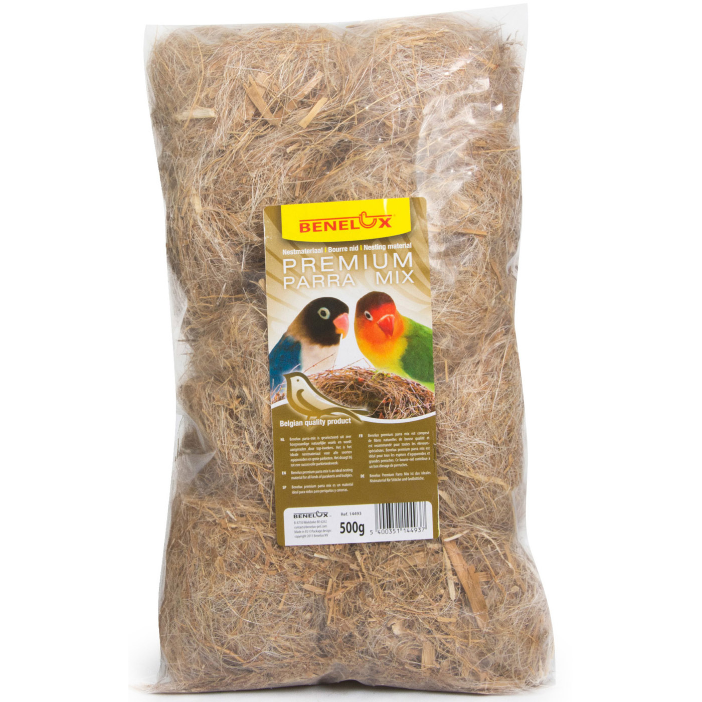 NESTING MATERIAL PARRA-MIX 500G FOR ALL KINDS OF PARAKEETS