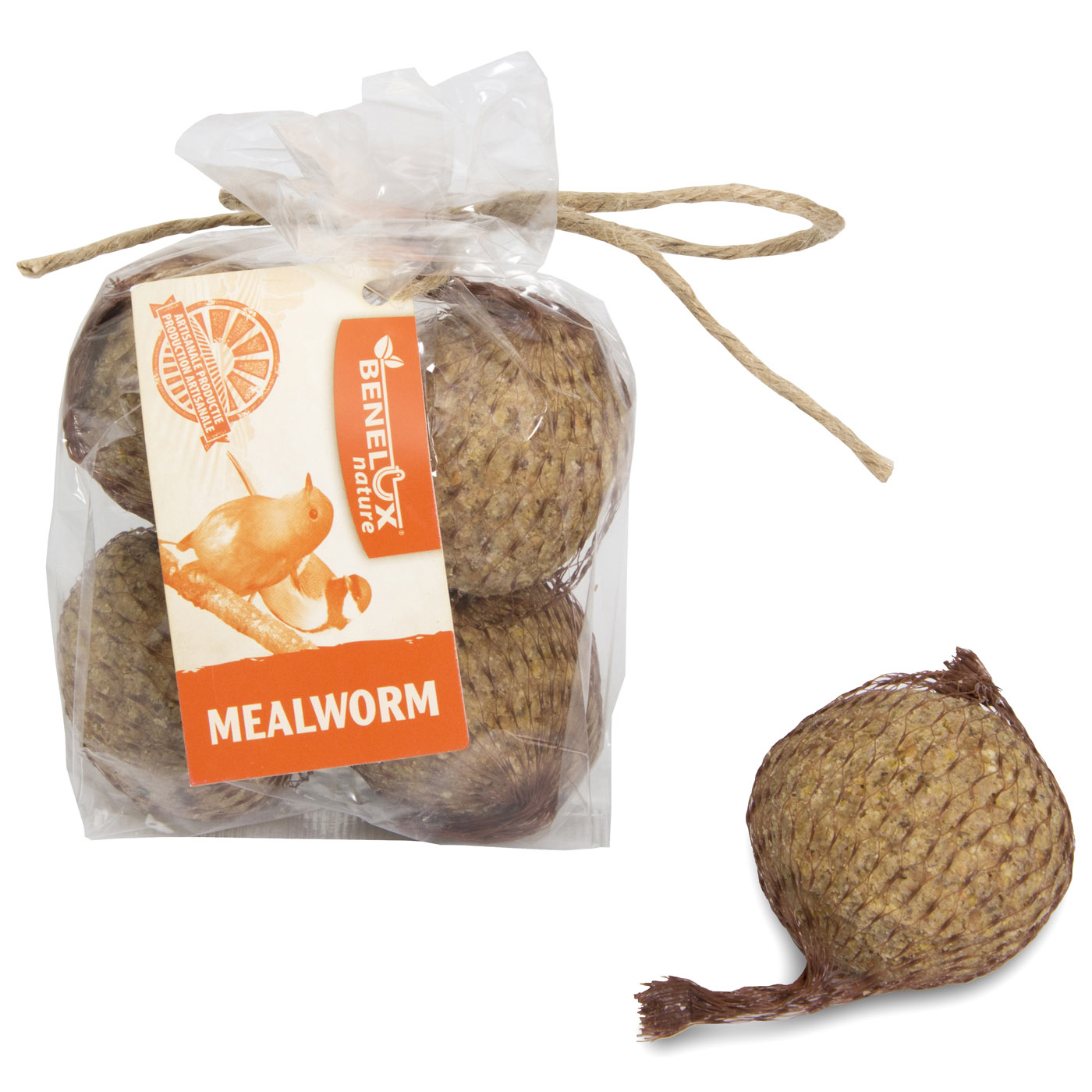 ARTISANALE MEZENBOLLEN X 4 MEELWORM 360G