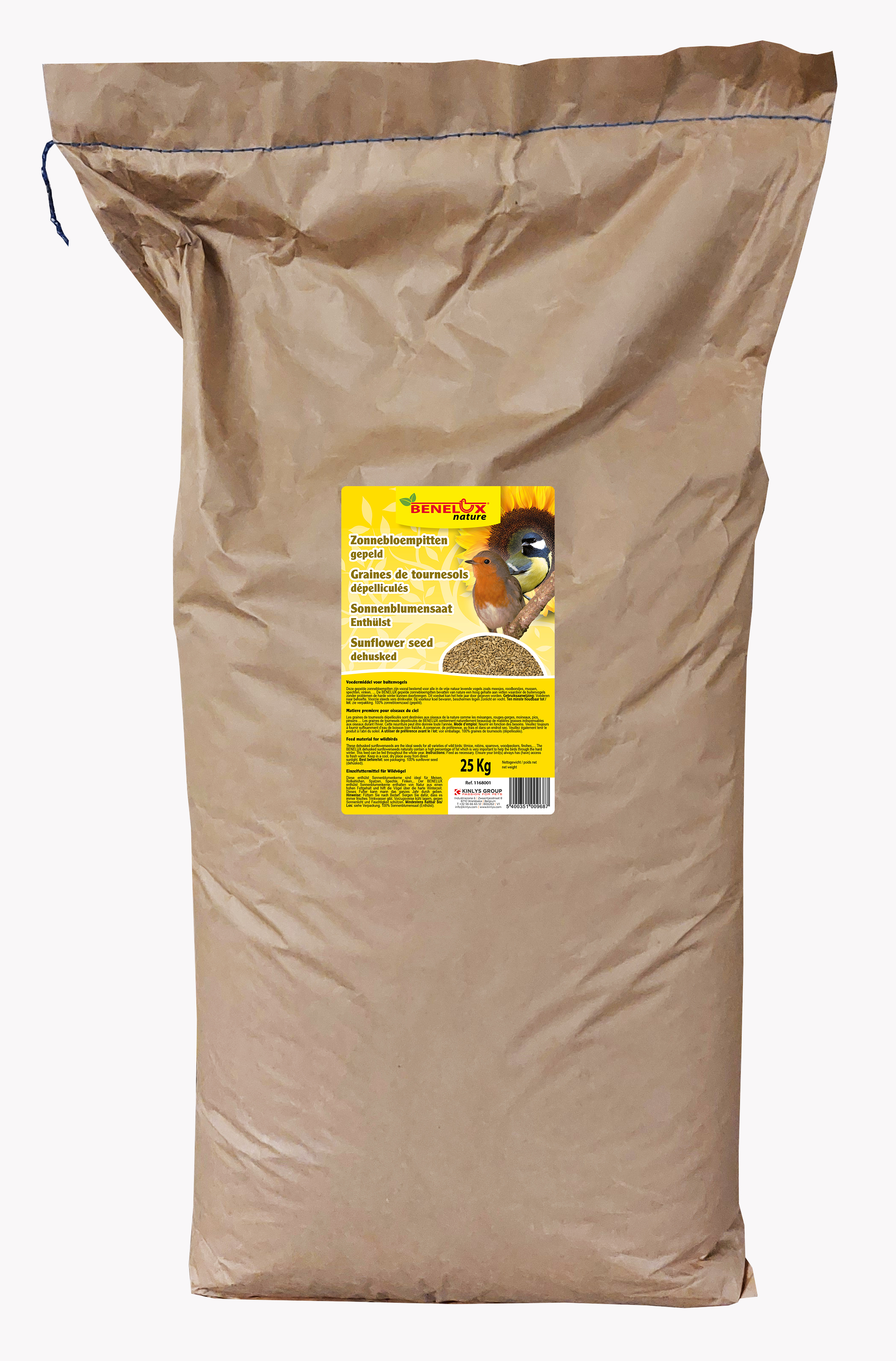 SUNFLOWER HEARTS 25KG FOR WILDBIRDS