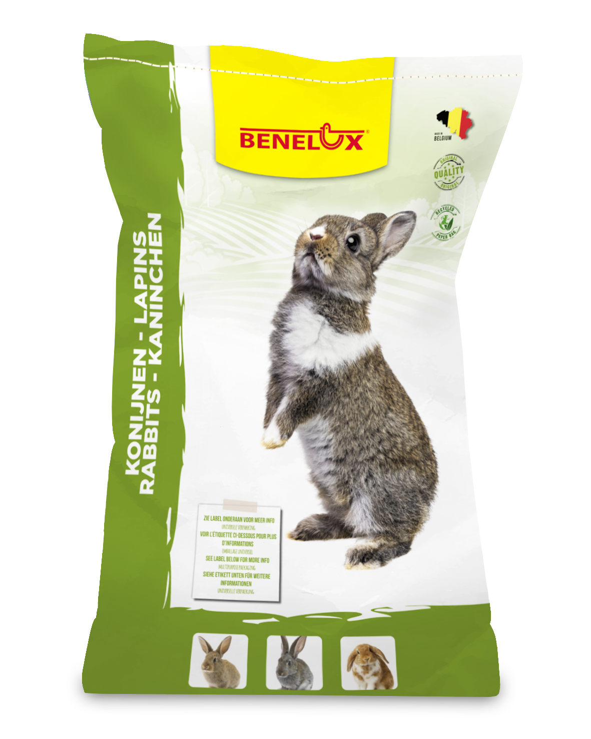 GRANULES LAPINS-NAINS 25 KG SUPÉRIEUR