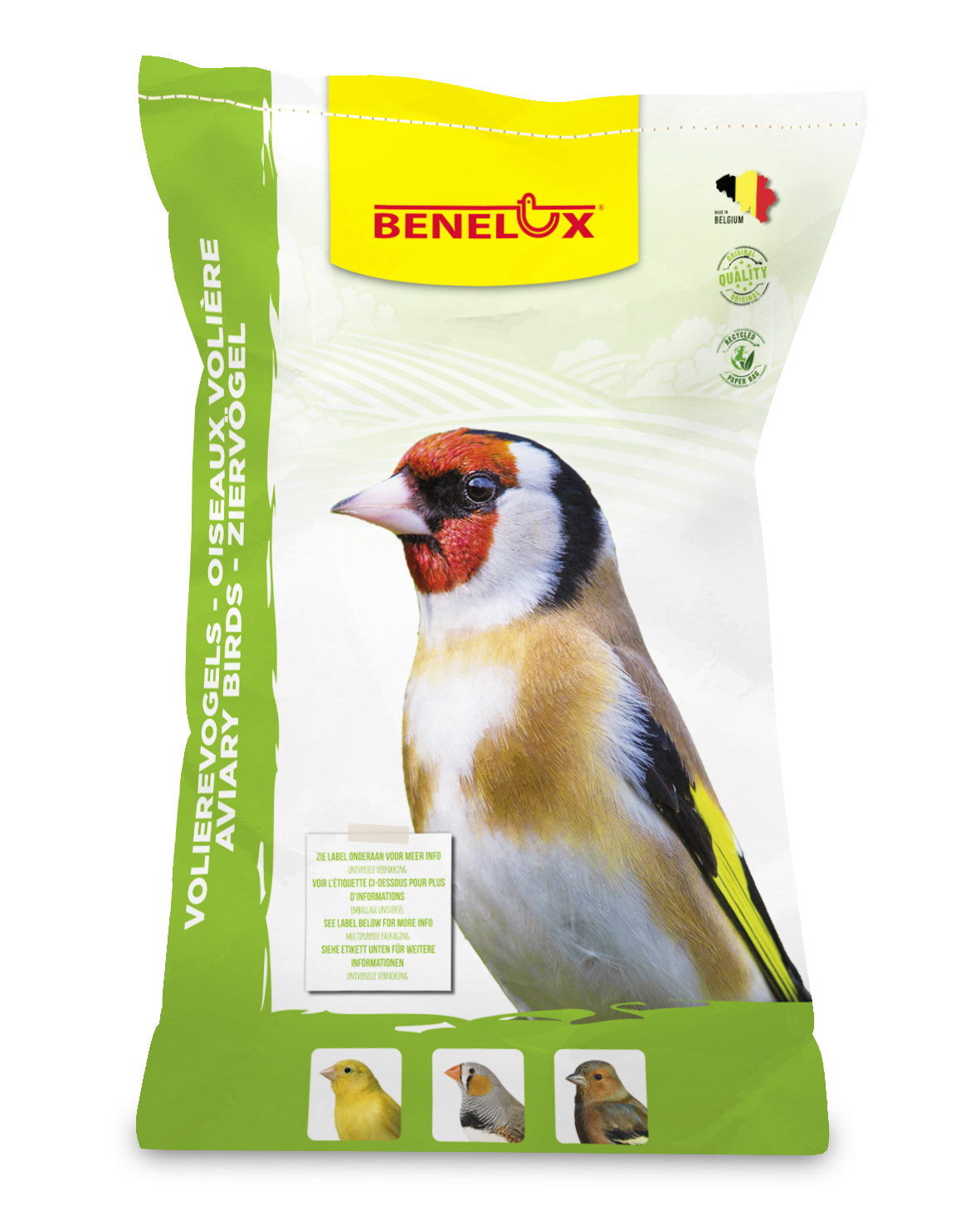 MIX FOR AVIARY BIRDS WITH MILLET 20KG