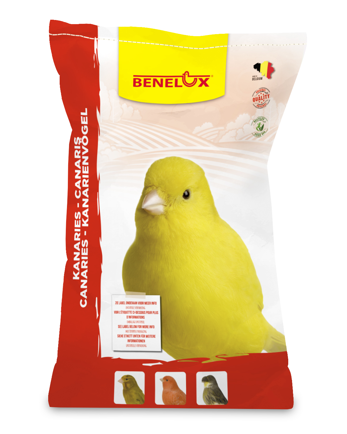 MIXTURE FOR CANARIES SUPERIOR 20KG PAPER BAG