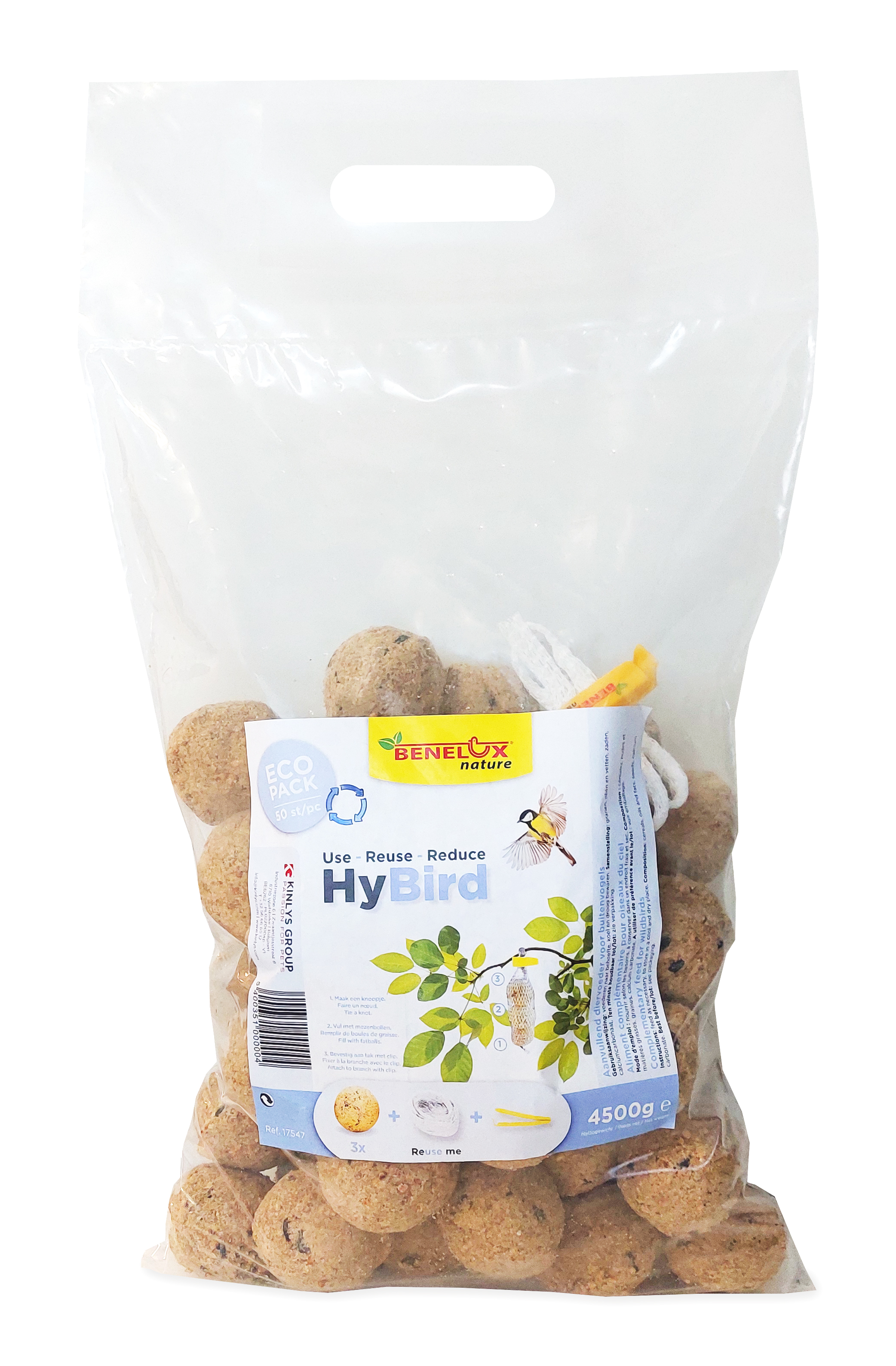 HYBIRD FAT BALLS 50 PCS + REFILLABLE NET