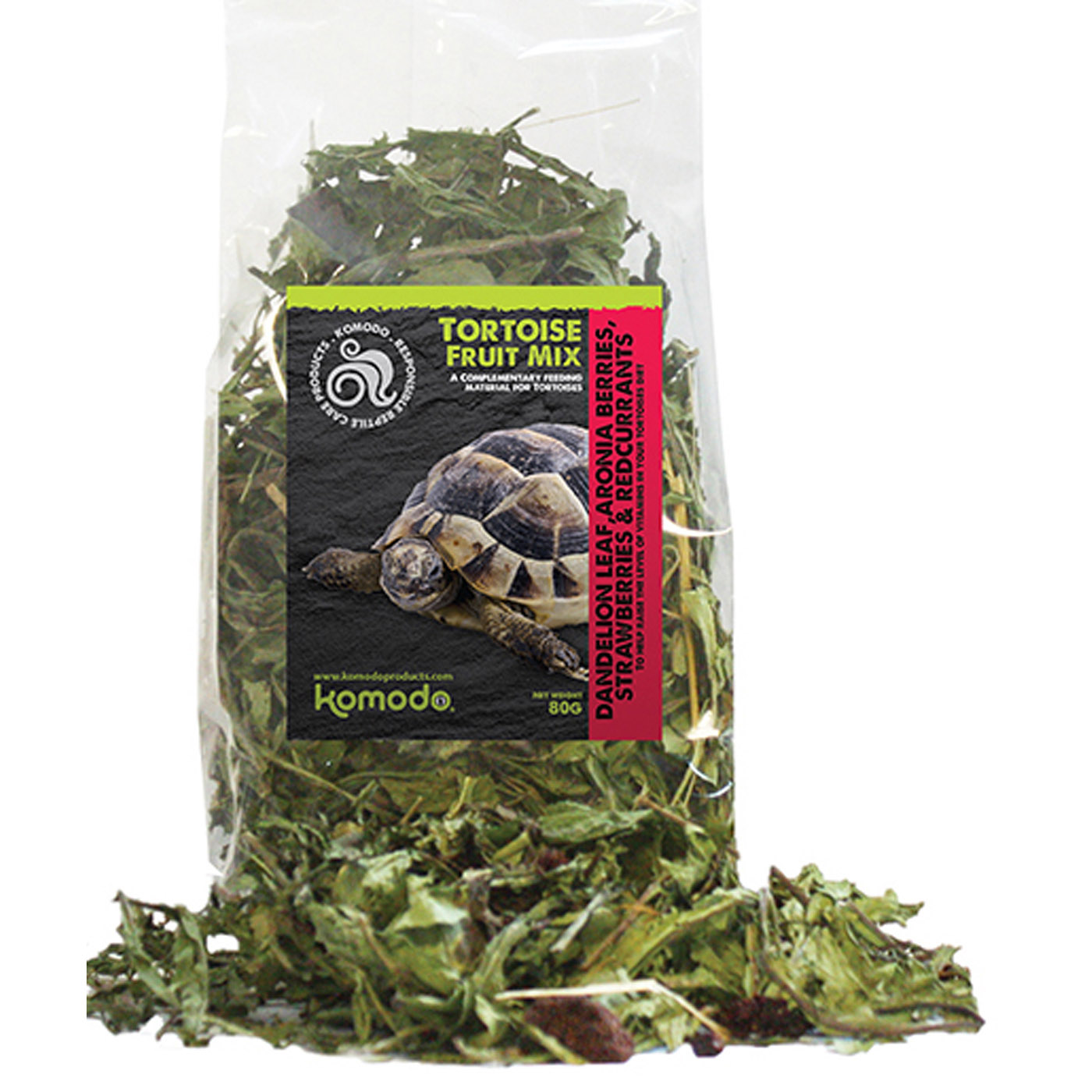 MÉLANGE DE FRUITS POUR TORTUES TERRESTRES 80 G