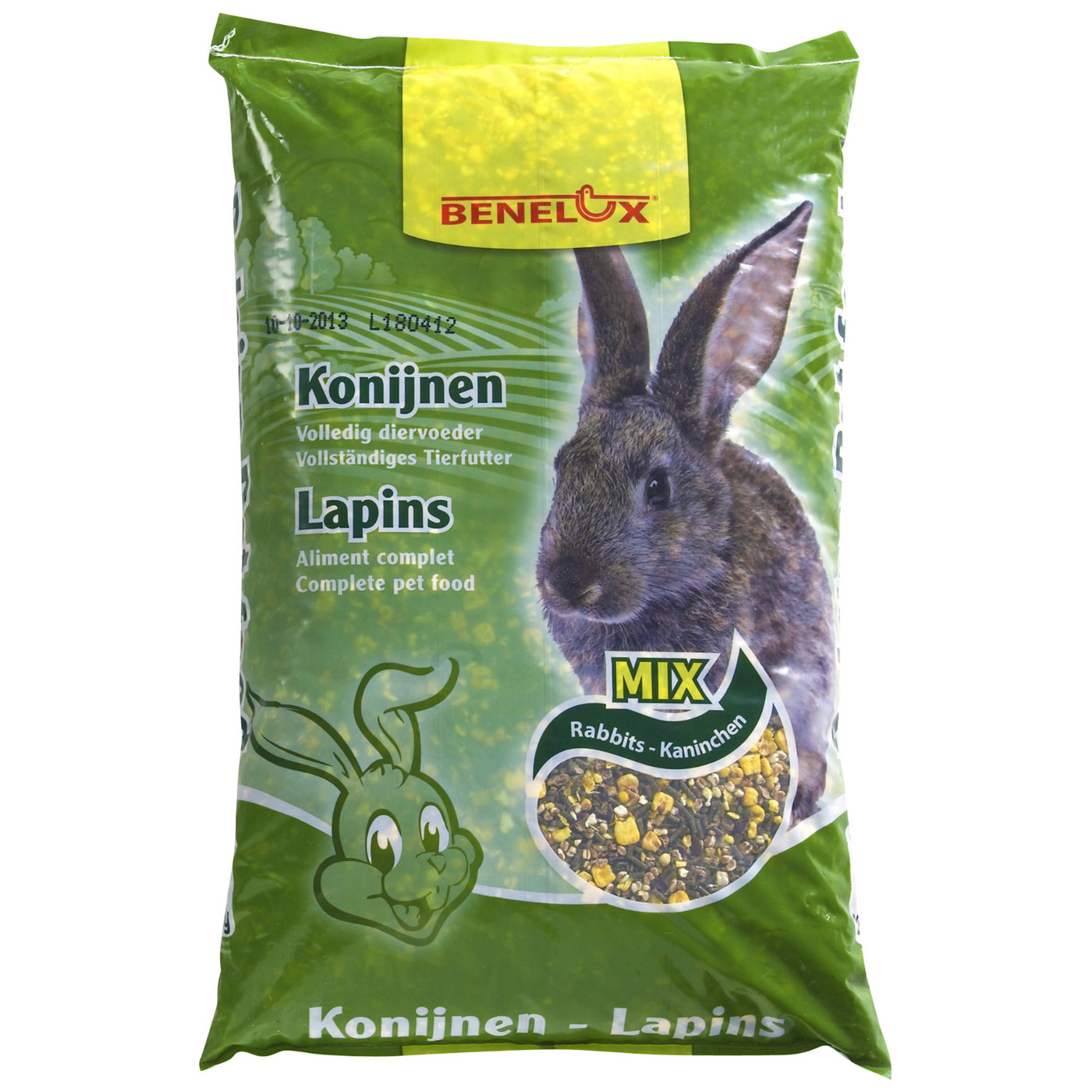 MUESLI DE LAPIN + GRAINS SOUFFLES 20 KG SUPÉRIEUR