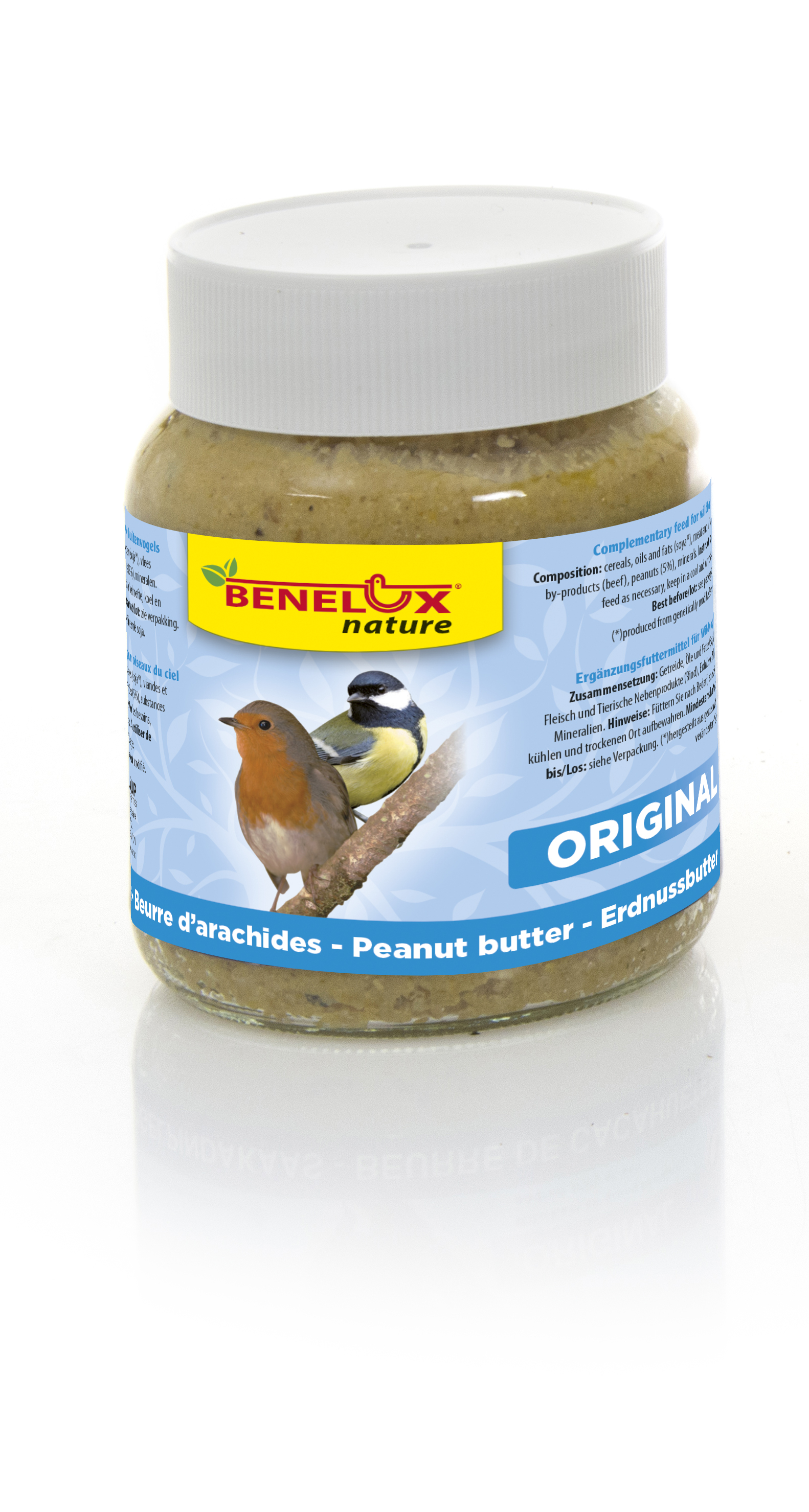 VOGELPINDAKAAS ORIGINAL 350 G VOOR VRIJE NATUURVOGELS