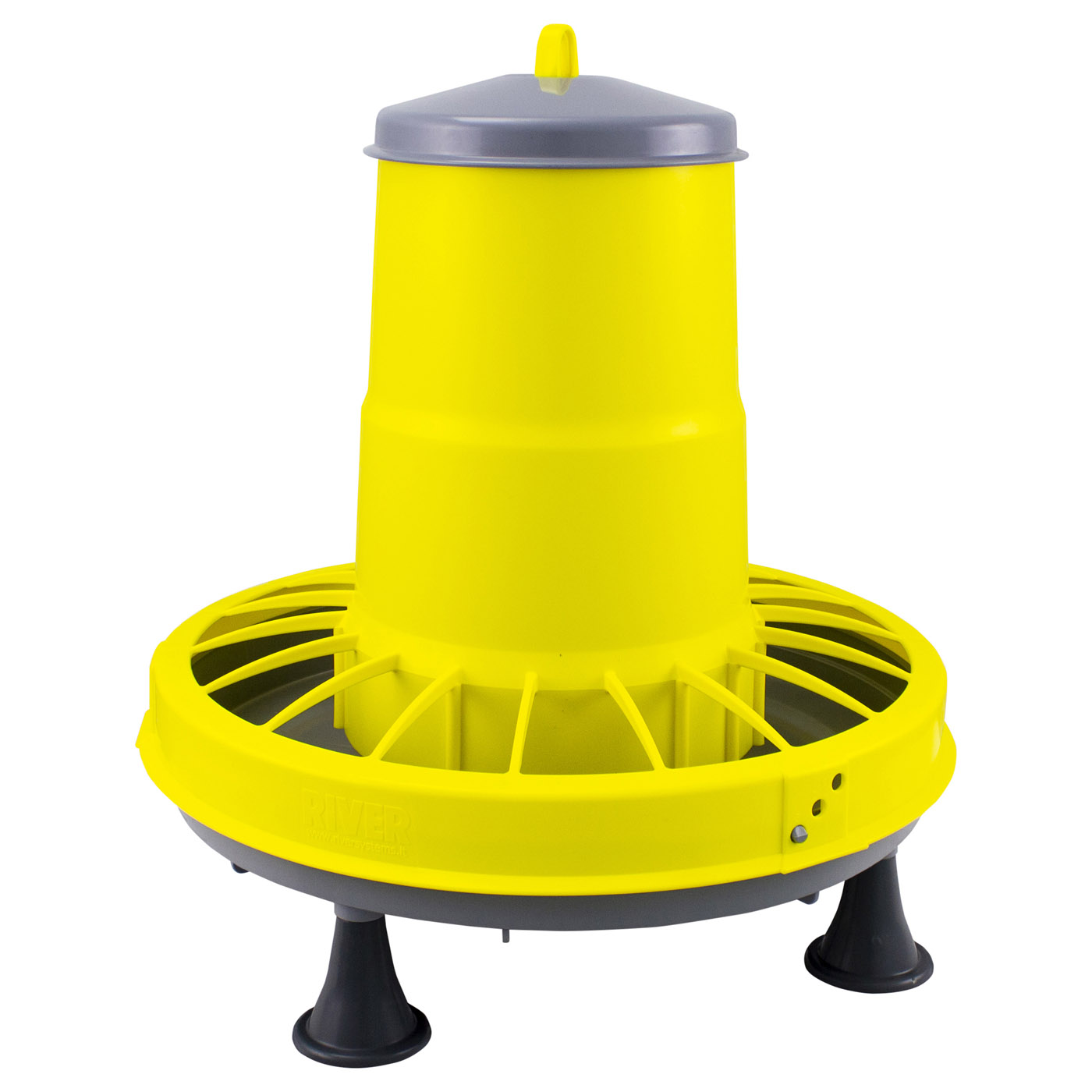 PLASTIC POULTRY FEEDER COMPACTA 12L