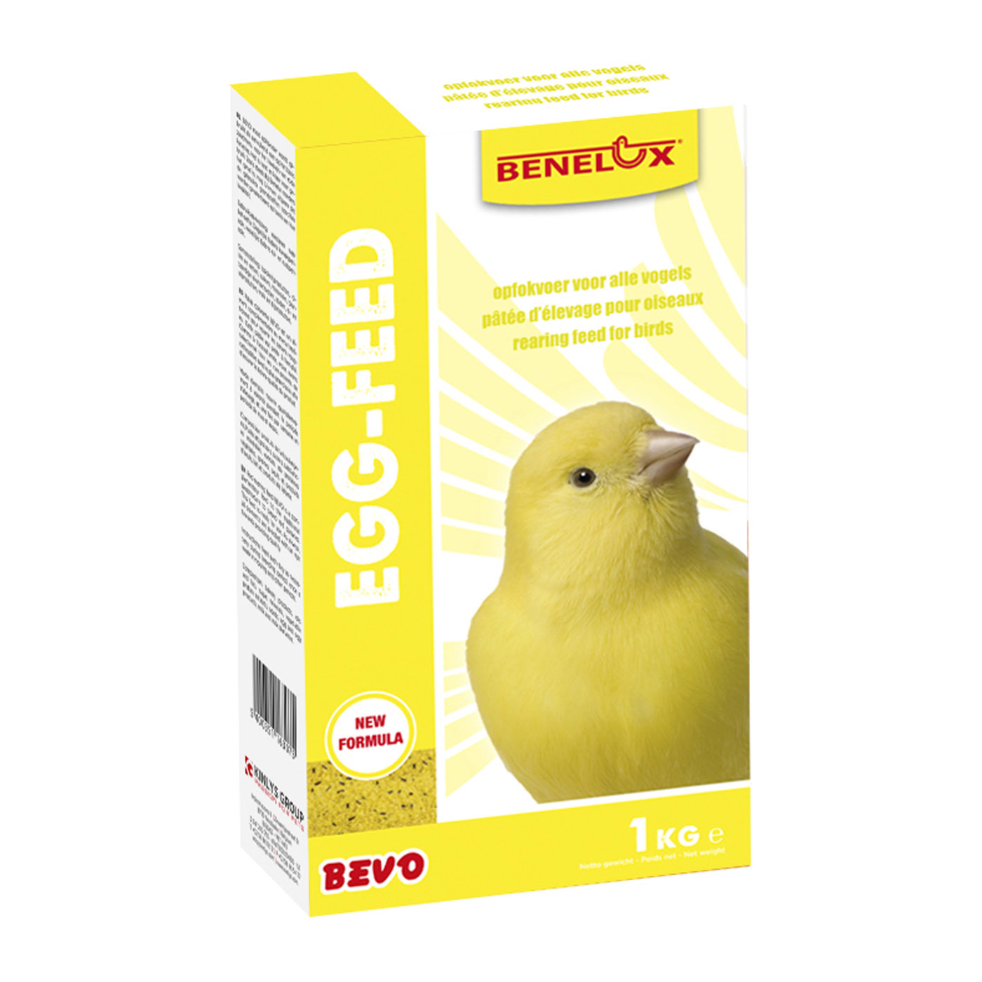 BEVO EGGFOOD YELLOW 1KG BOX