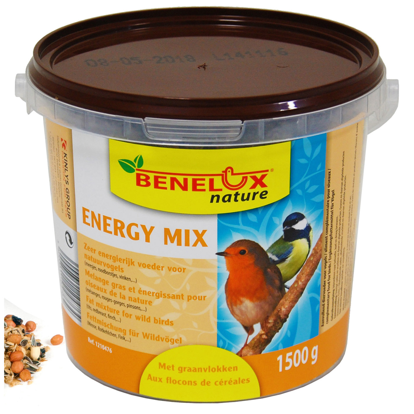 ENERGY MIX 1500G EMMER VRIJE NATUURVOGELS