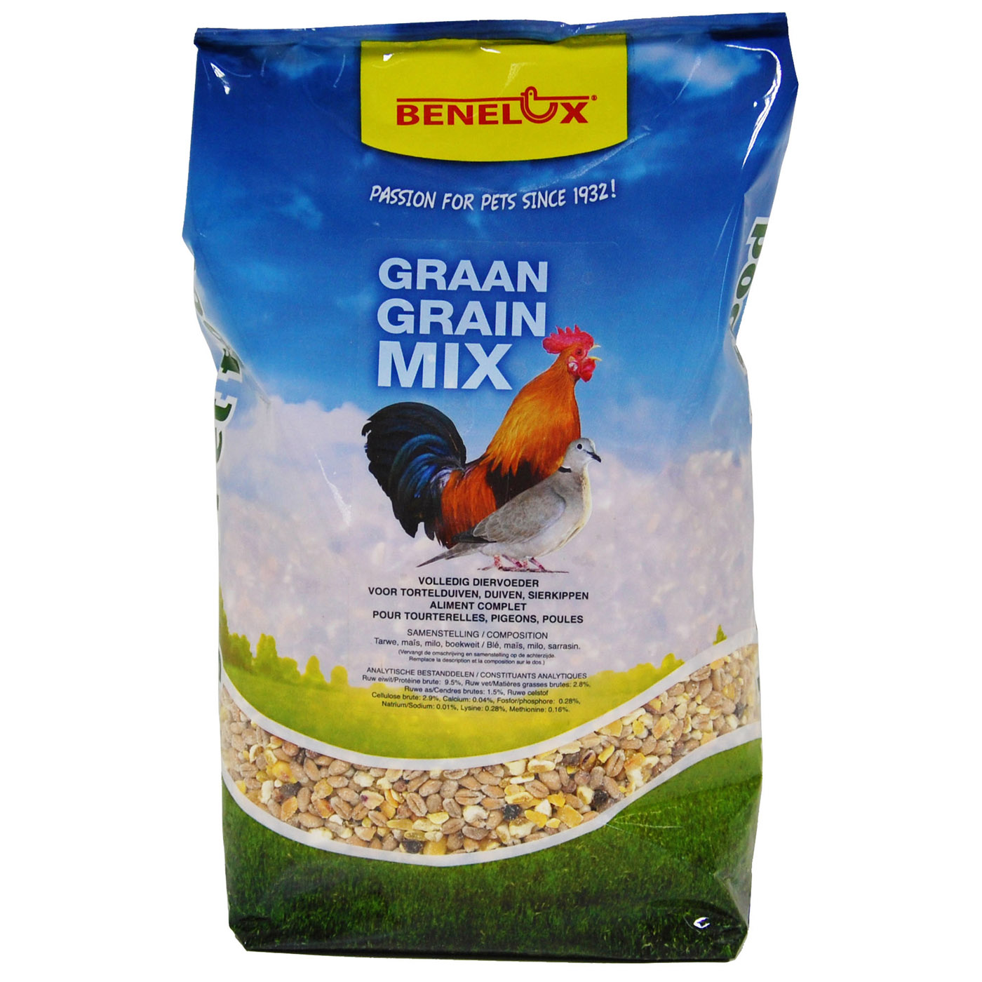 FOOD TURTLE DOVES, DUCKS, PHEASANTS 1 KG