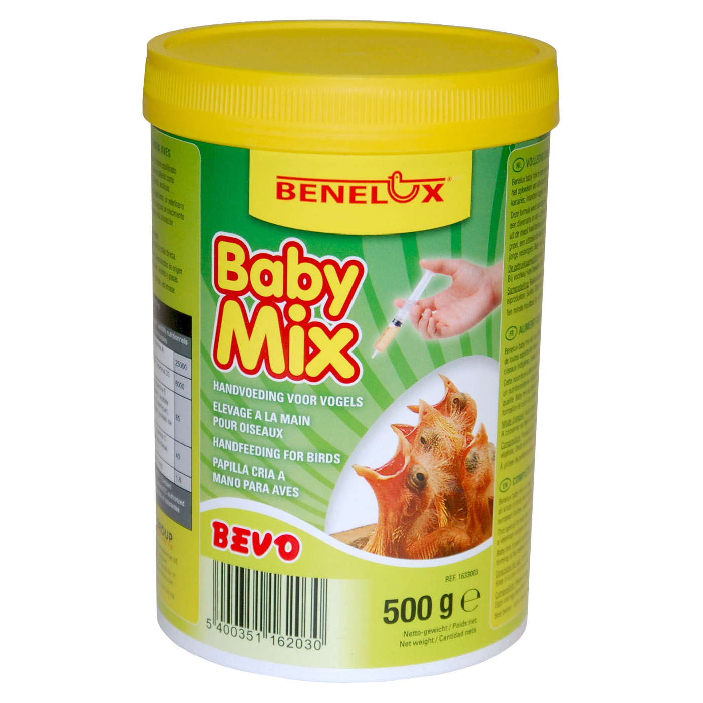 BABY-MIX PATEE GAVAGE 500 G BEVO