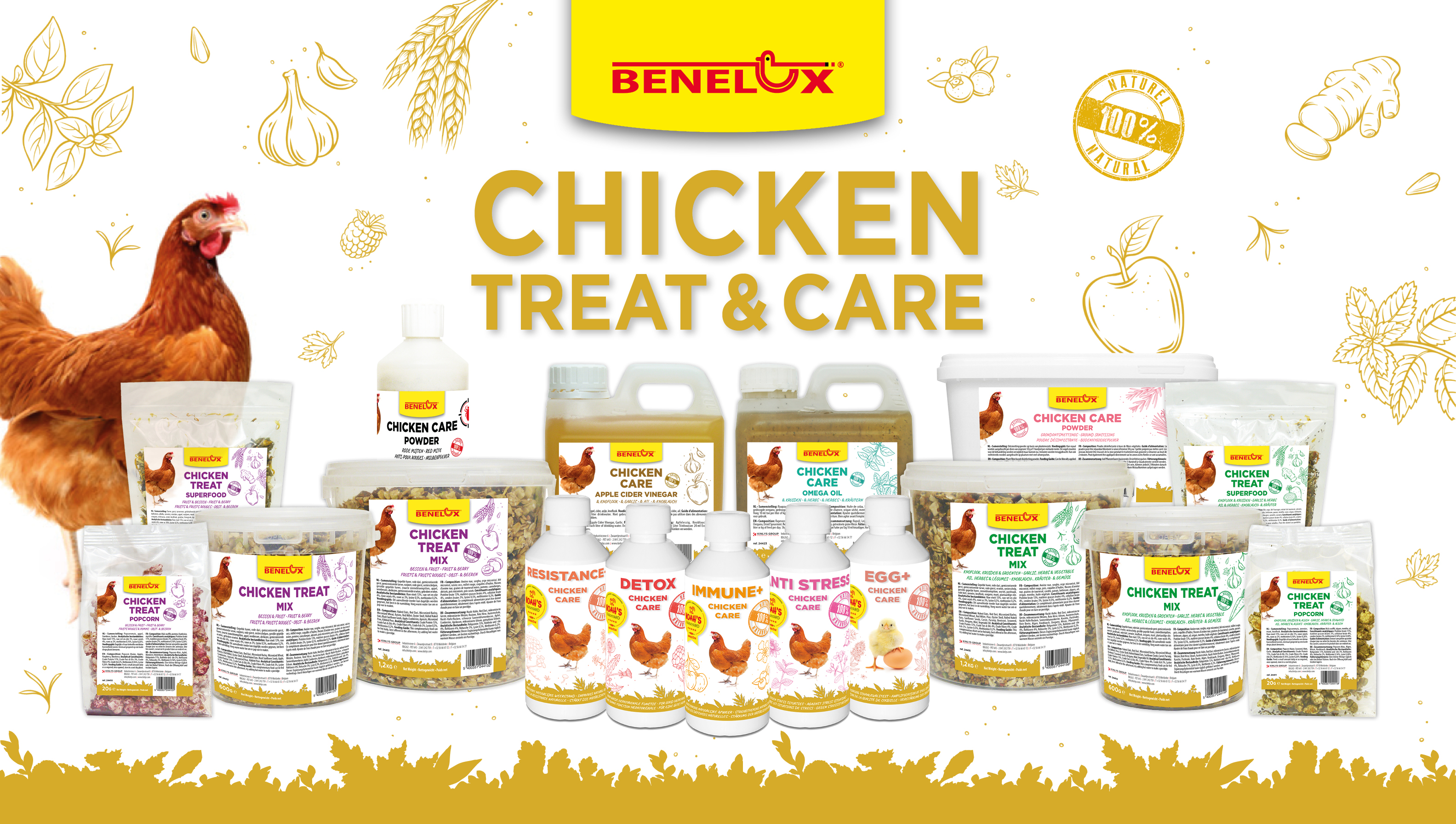 BENELUX CHICKEN TREAT & CARE