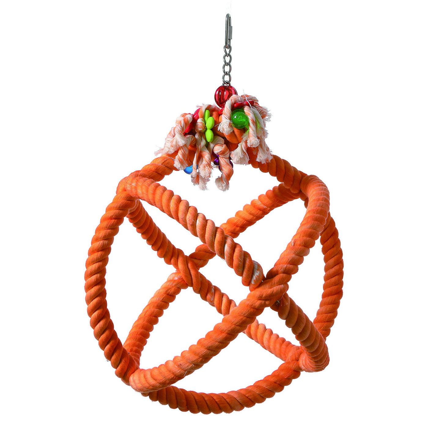 BIRD TOY ROPE ORBITER PERCH N SWING MEDIUM