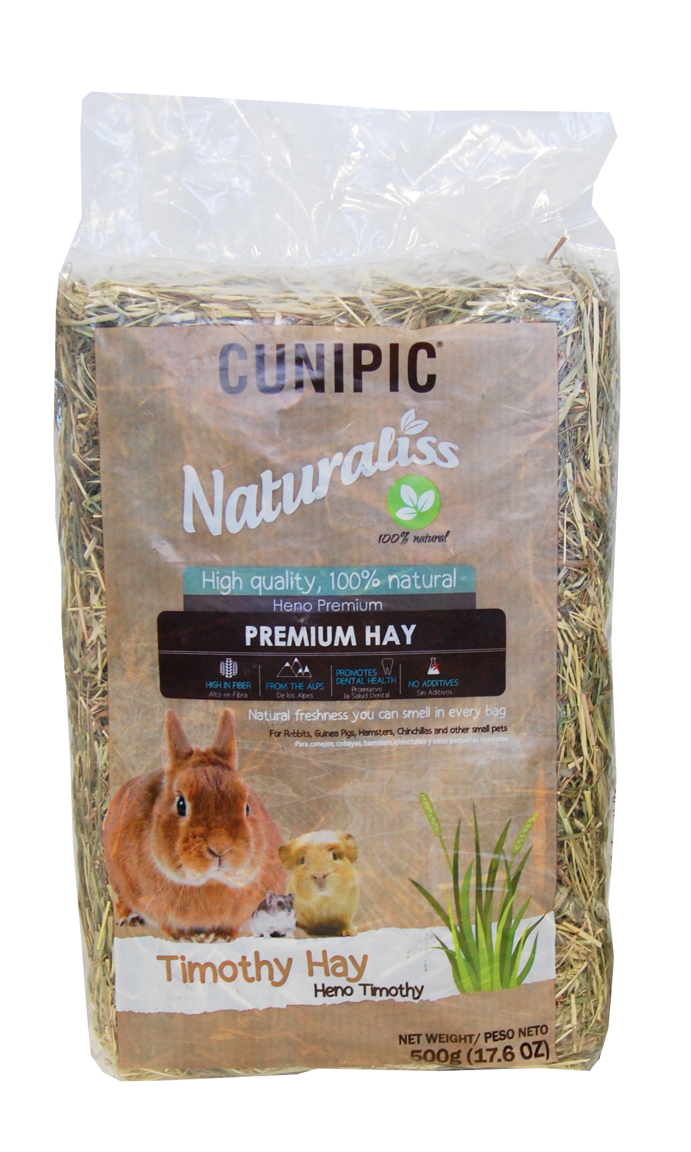 NATURALISS TIMOTHY HAY 500 GR