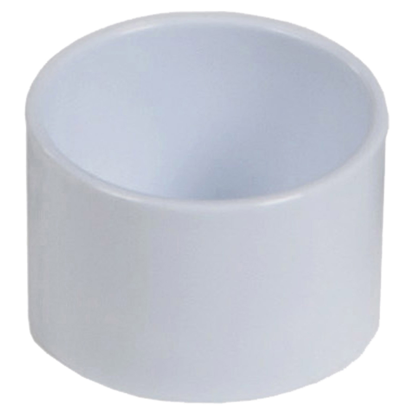 PLASTIC BIRD FEEDER WHITE  7.5X4CM