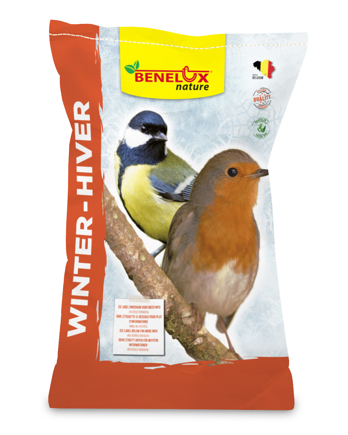 WINTERMENU 20KG ZAK VOOR VRIJE NATUURVOGELS