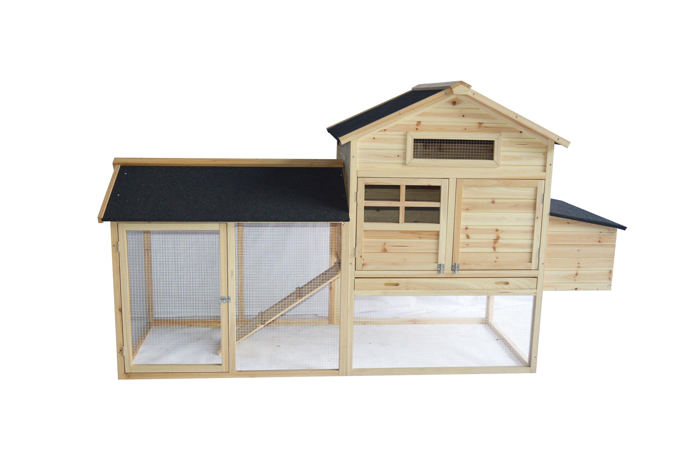 CHICKENHOUSE THOMAS 236 X 90 X 133 CM - 2 BOXES