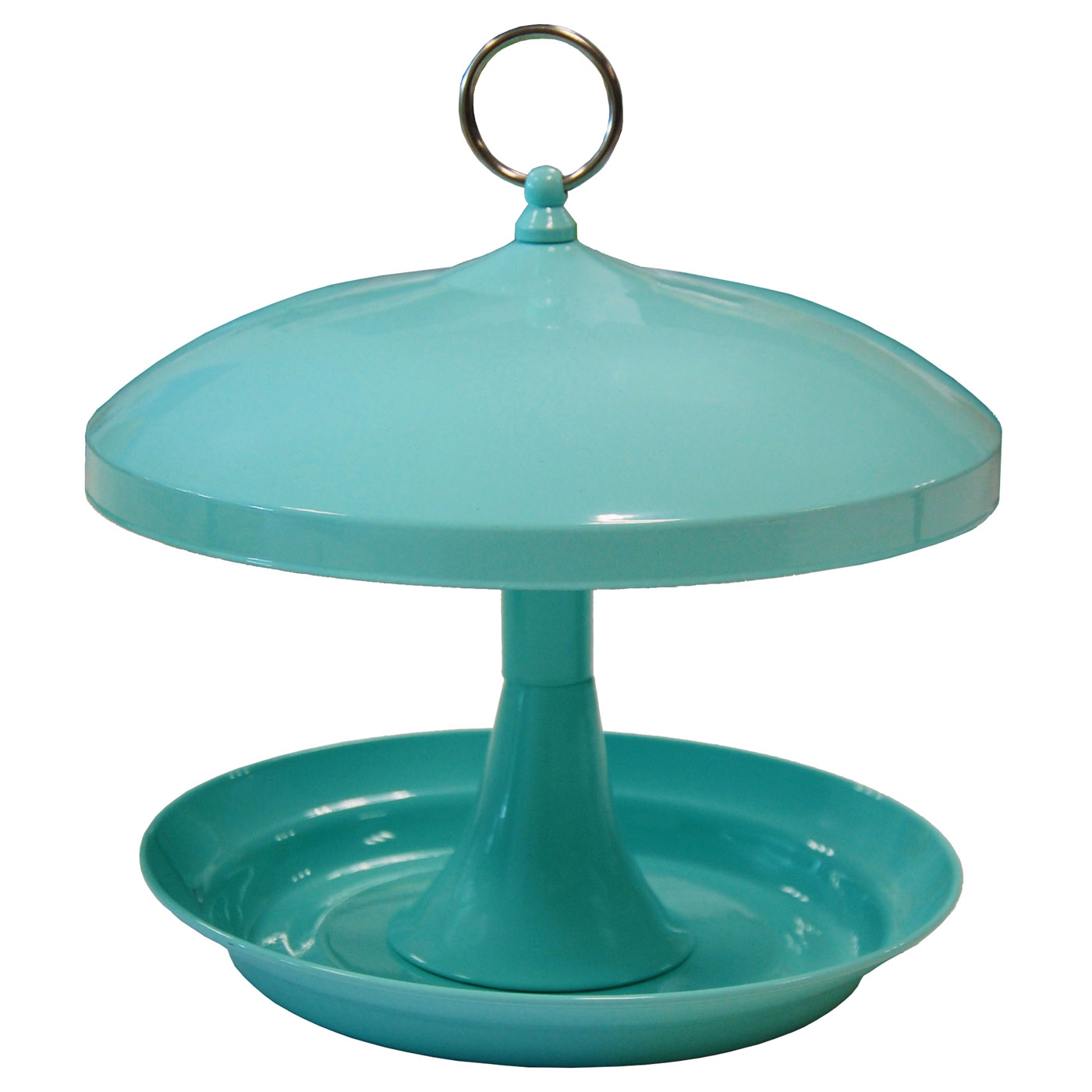 METAL FEEDERTRAY LIGHT BLUE