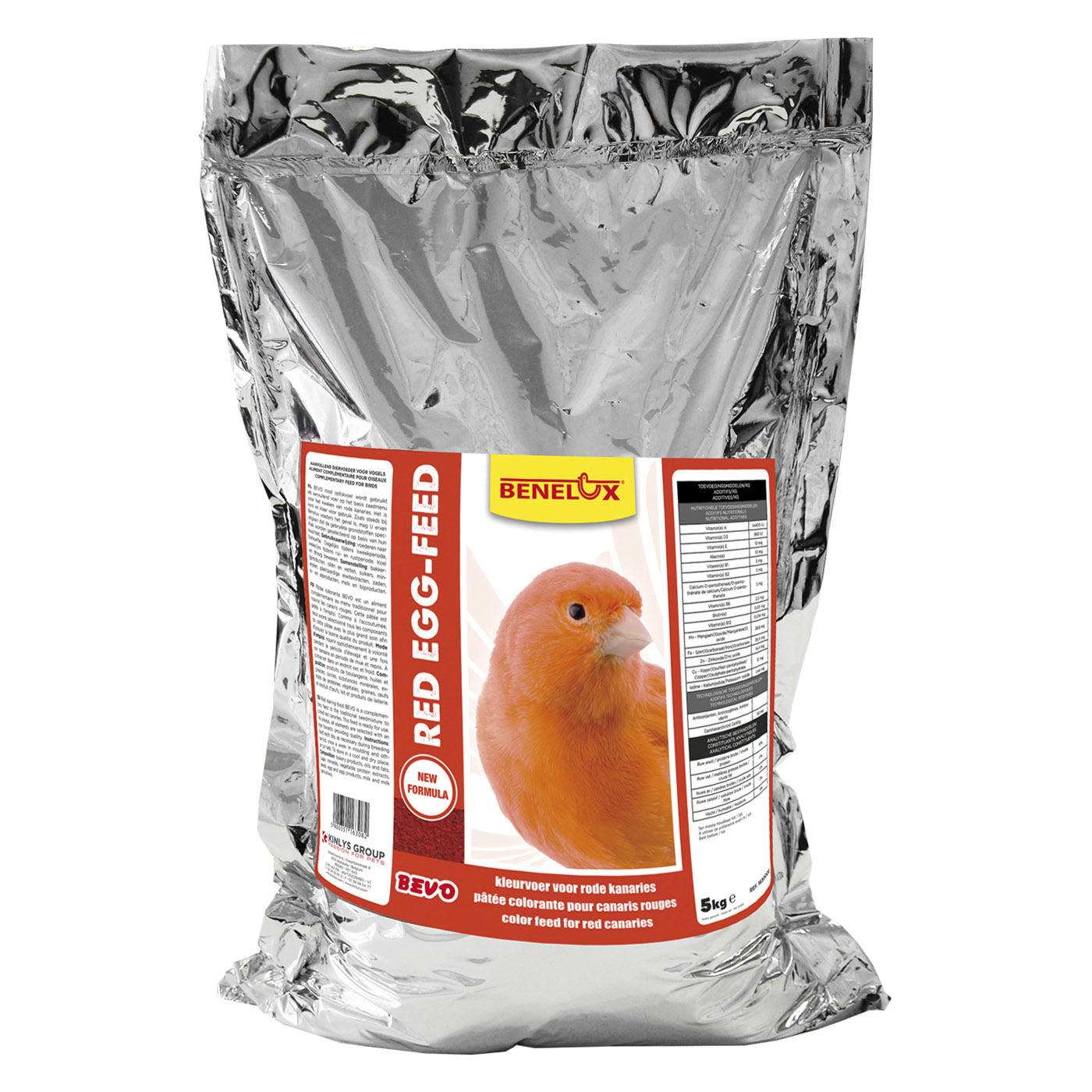 BEVO EGG FOOD RED 5 KG BAG