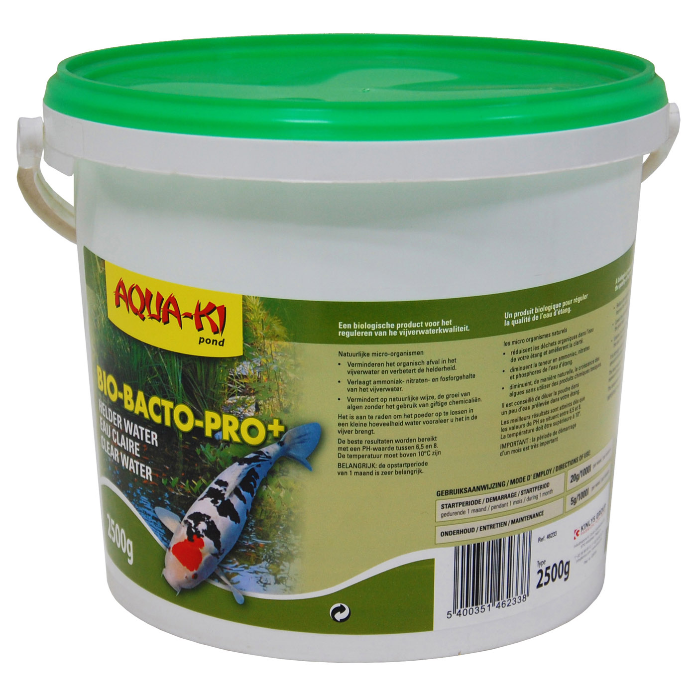 AQUA-KI BIO-BACTO-PRO 2500 GR EMMER