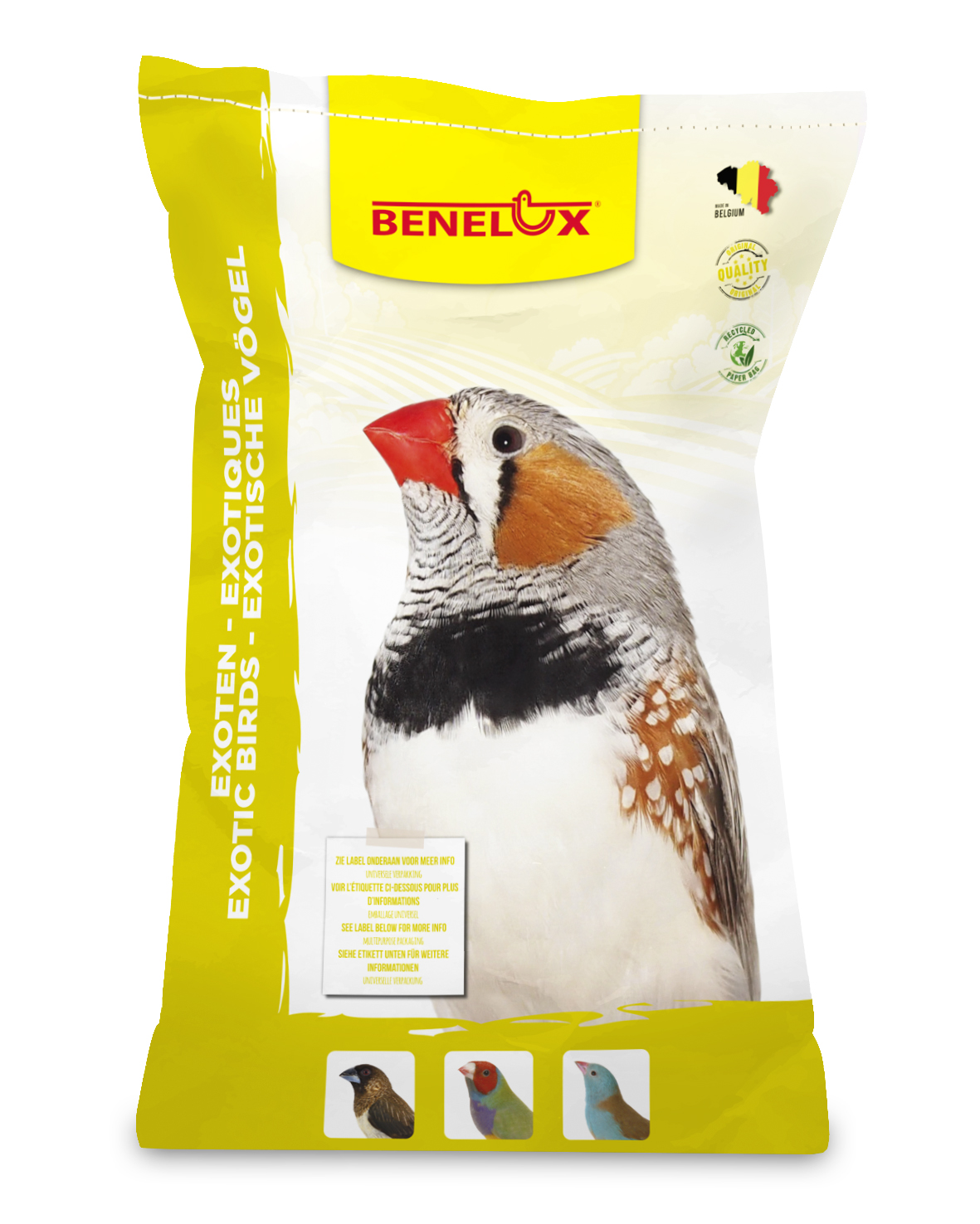 MIXTURE FOR EXOTIC BIRDS SUPERIOR 20KG