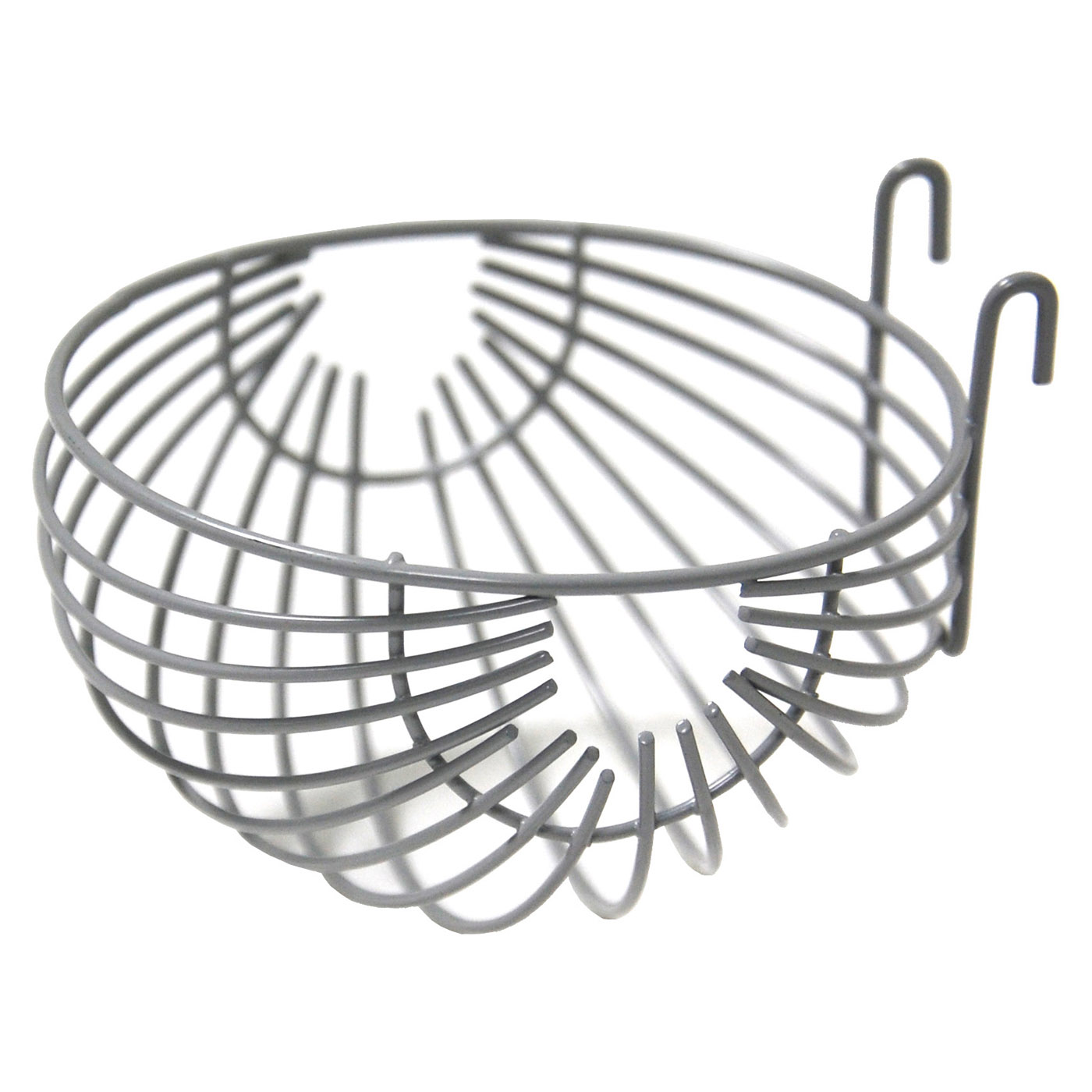 BIRD WIRE NEST WITH METAL HOOKS 10 X 6 CM