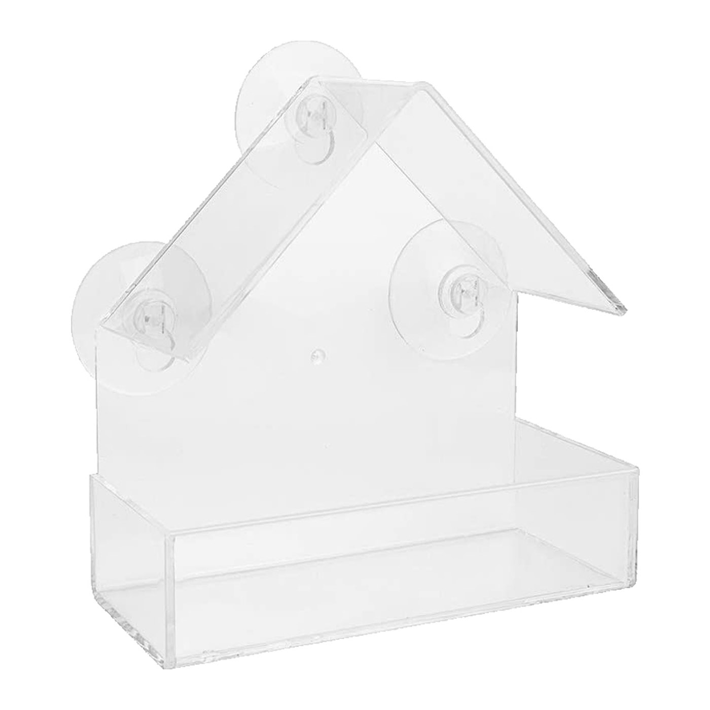 RAAMVOEDERSILO TRANSPARANT PLASTIC 14,5X6,7X15,5CM