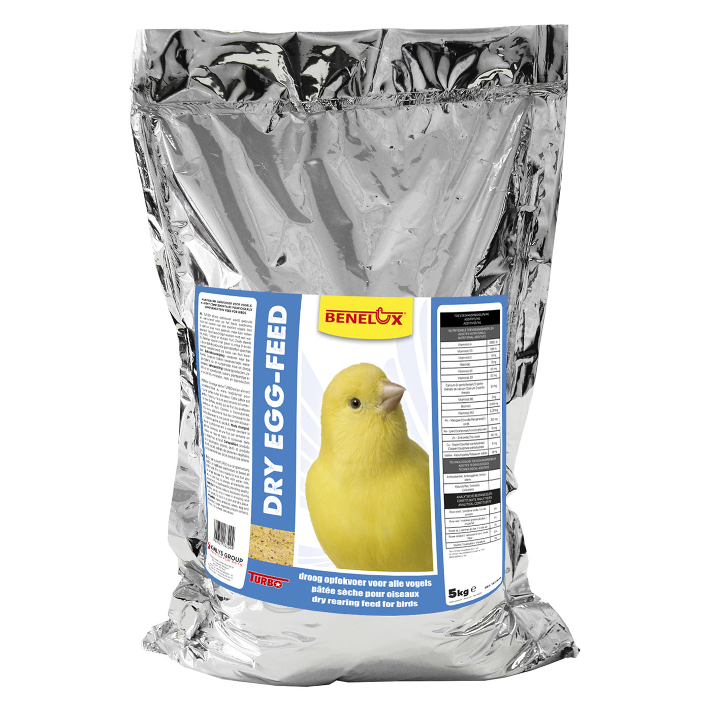 DRY SOFTFOOD YELLOW TURBO 5 KG BAG_x000D_ 