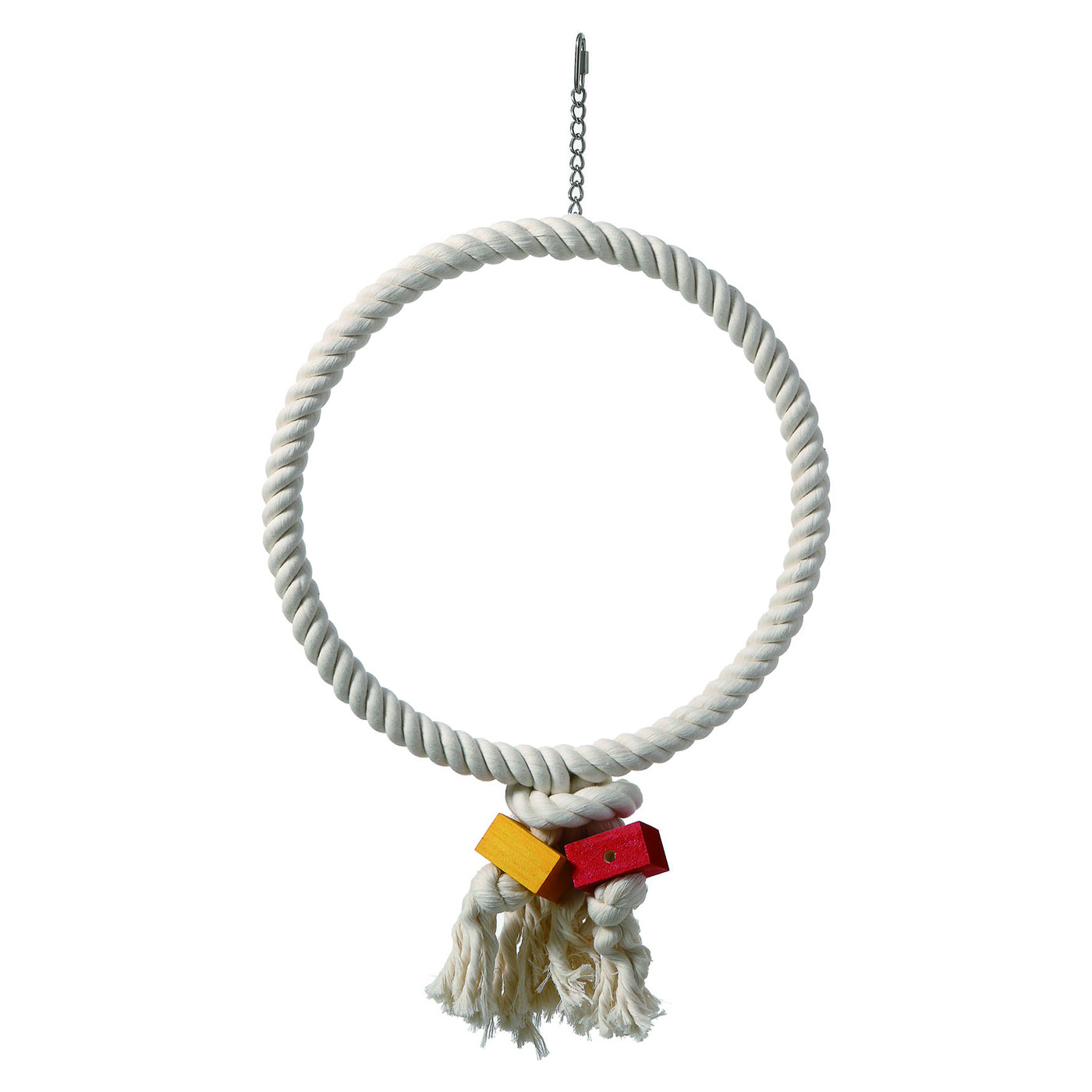 BIRD TOY SUPREME COTTON RING SWING EXTRA LARGE