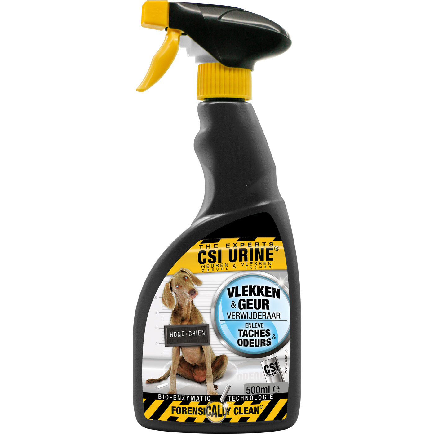 VLEKKEN & GEUR VERWIJDERAAR SPRAY HOND 500 ML