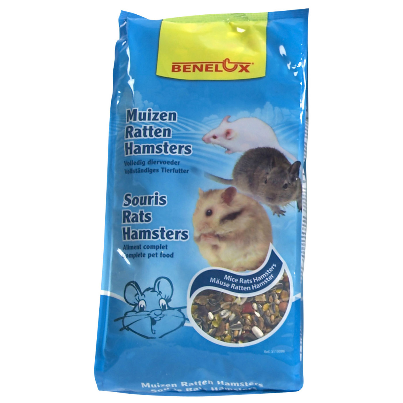 RATTEN, MUIZEN- EN HAMSTERMUESLI 1,5 KG SUPERIEUR