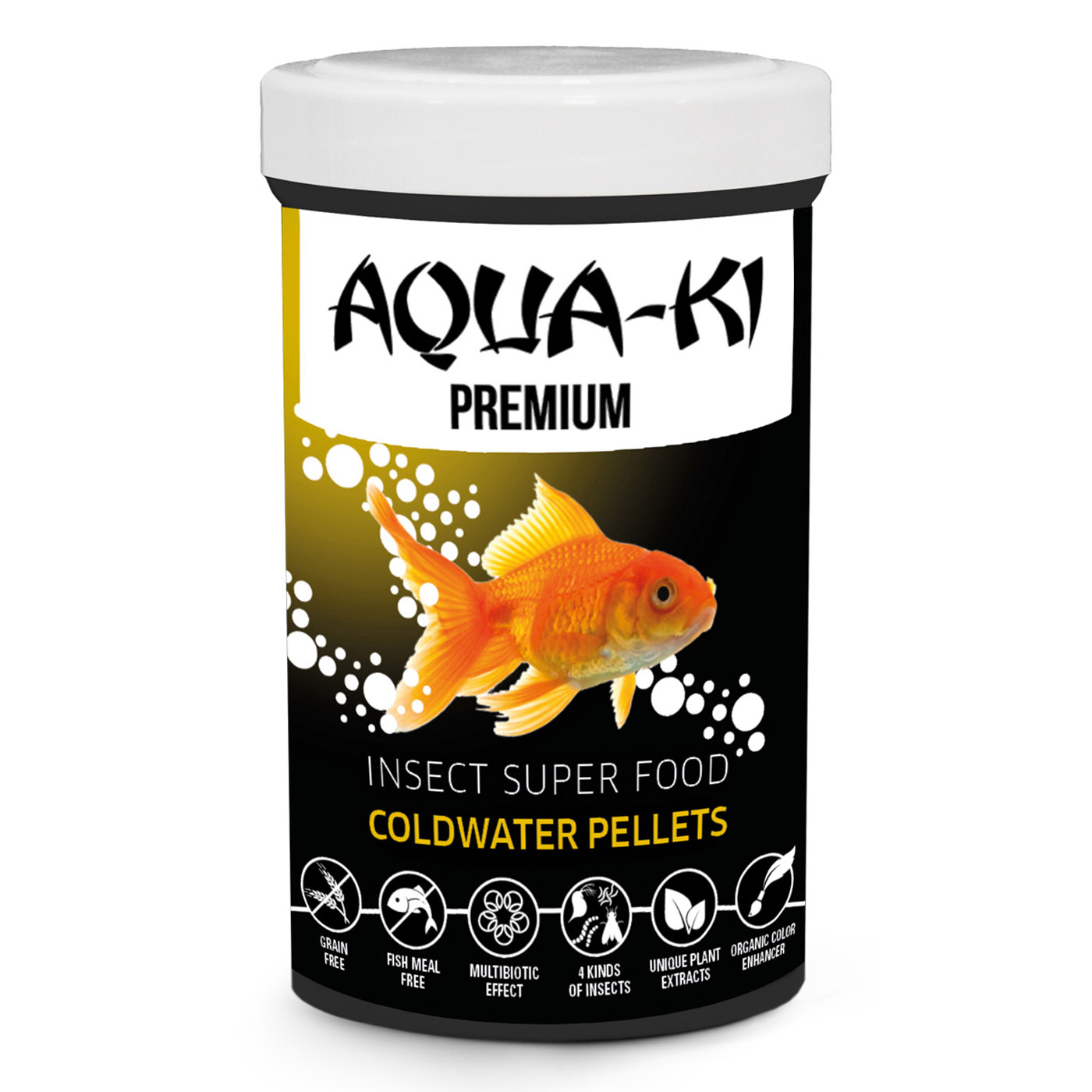 AQUA-KI INSECTE PELLETS EAU FROIDE 100 ML - 50 GRAM