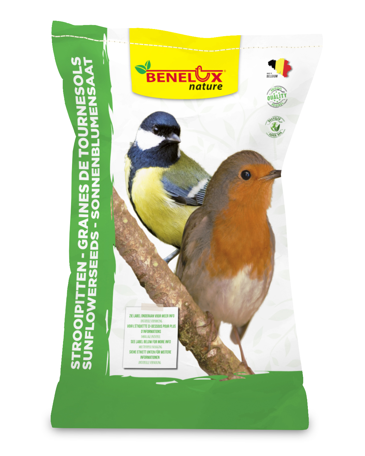 GRAINES DE TOURNESOL HIVER 15KG POUR OISEAUX EN LIBERTE