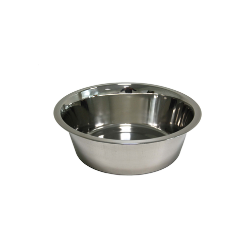 DOG BOWL STAINLESS STEEL 28 CM