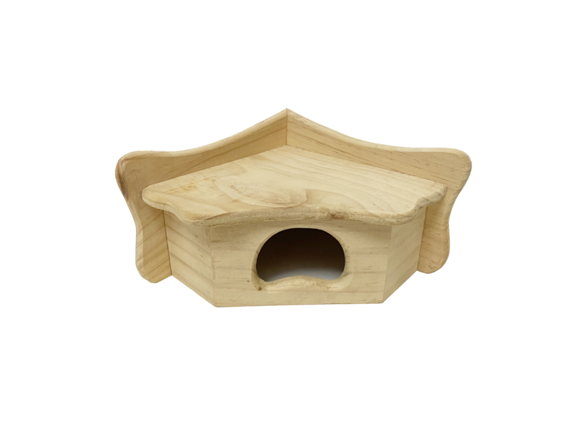 S WOODEN NATURE PET HOUSE